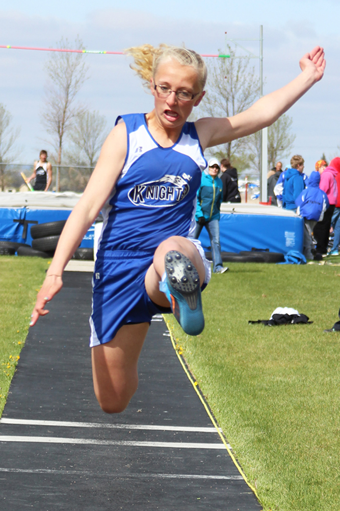 Lily jumping